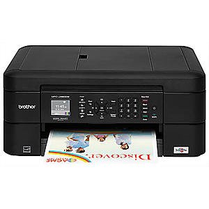 Brother Wireless Color Inkjet All-In-One Printer, Copier, Scanner, Fax, MFC-J480DW  $29.99 (Regular price is $79.99)