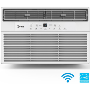 Midea 12,000 BTU 115V Smart Window Air Conditioner with ComfortSense Remote, White, MAW12S1WWT - Walmart.com $204.00