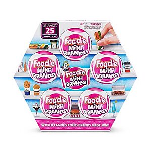 Mini Brands Foodie 5 PK Sam's Club $11.99—YMMV