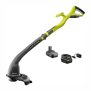 RYOBI  ONE+ 18V 10" Cordless String Trimmer/Edger w/ 1.5 Ah Battery & Charger $79 + Free Shipping