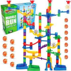 Marble Genius Marble Run Maze for Kids (150 Piece Super Set) $39.99