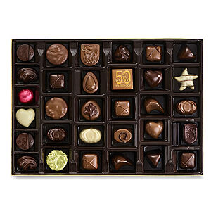 Godiva Assorted Chocolate Gold Gift Box, Gold Ribbon, 36 pc for $32.40
