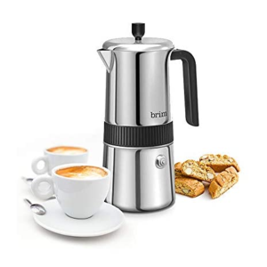 Brim 6-Cup Moka Maker Stovetop Espresso Maker $25 & More + Free S&H w/ Prime