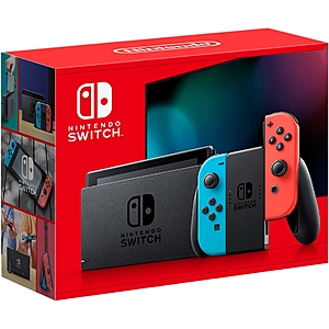 AAFES Military Members: Nintendo Switch Console w/ Neon Blue/Red Joy-Cons $229 + Free S/H