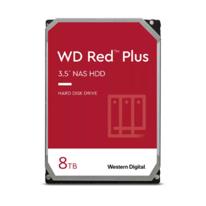 WD Red™ Plus NAS Hard Drive 3.5" 8TB 7200RPM CMR Must buy 2 $130each and Free 64mb Flash Drive 256Cashe