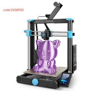Sovol SV06 Plus 3D printer Direct Drive, Auto Bed Leveling, All Metal Hotend, 11,81x11,81x13.39" (30x30x34cm) $269