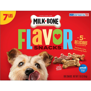Milk-Bone Flavor Snacks Dog Treats, Small Biscuits, 35 pounds $44.94