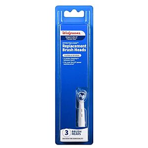 Walgreens Effectaclean Replacement Brush Heads (for Oral B) for $45.56 + $33.50 Back in WAG Cash