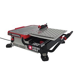 Save $25 on Porter Cable Wet Tile Saw $164.14 YMMV on this coupon!