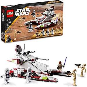 LEGO Star Wars: 732-Pc Boba Fett Throne Room $49.70, 262-Pc Republic Fighter Tank $25 + Free Store Pickup