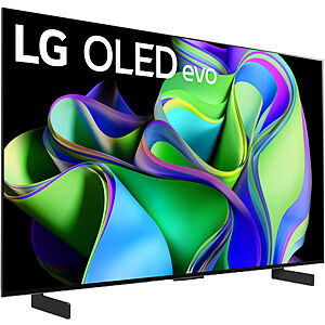 LG C3 42" 4K HDR Smart OLED evo TV OLED42C3PUA B&H Photo Video $769
