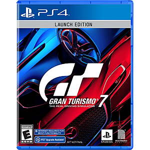 YMMV Gran Turismo 7 - PlayStation 4 $20