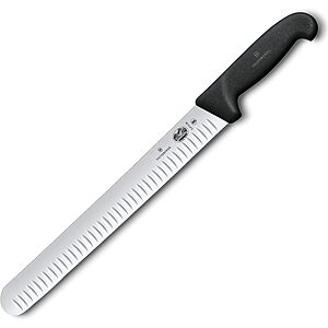 Victorinox Fibrox Pro 12-Inch Slicing Knife with Granton Edge and Black Handle - $41.93