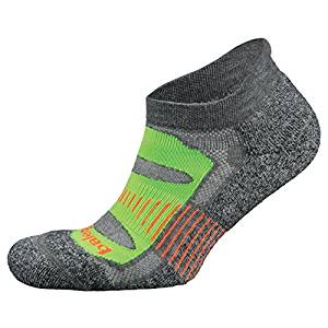 1-Pairs Unisex Balega Blister Resist No Show Socks (Charcoal Lime)  $4.95 w/ S&S + Free Shipping