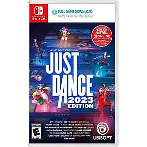 Target Circle 50% off select video games: Just Dance 2023 $24, Mario + Rabbids: Sparks of Hope $30, Assassin's Creed: Valhalla $20, Far Cry 6 $20 & More