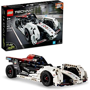 422-Piece LEGO Technic Formula E Porsche 99X Electric Race Car Building Toy Set $25