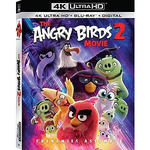 The Angry Birds Movie 2 (4K Ultra HD + Blu-ray) $4