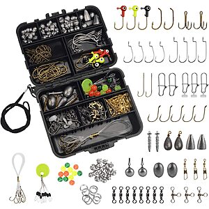 MadBite Terminal Tackle Kits (Fresh & Saltwater): 181-Pc $10, 214-Pcs $13, & More + Free Shipping w/ Prime or on Orders $25+