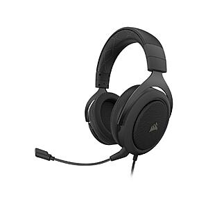 Corsair HS60 PRO 7.1 Virtual Surround Sound Wired Gaming Headset (Carbon) $40 + Free Shipping
