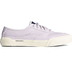 Sperry Additional 30% Off Sale Items: Women's SeaCycled Soletide Leather Sneaker $28 & More + FS on $49+
