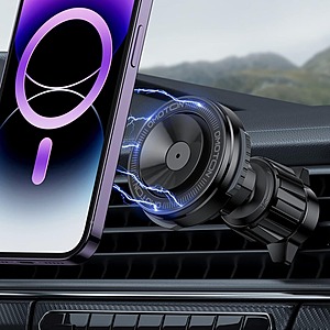 OMOTON MagSafe Magnetic Car Air Vent Phone Mount $7 + Free Shipping w/ Prime