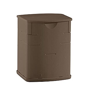 19.2-Gallon Rubbermaid Mini Outdoor Garden Storage Deck Box (Mocha) $31 + Free Shipping
