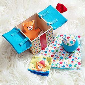 5-Piece Melissa & Doug Wooden Surprise Gift Box (Infant Toy) $7.65 + F/S w/ Prime or $25+