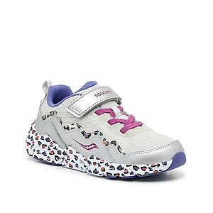 Saucony: Girls' Flash A/C 2.0 Shoe (Silver/Purple Spot Print) $13.10, Girls' Baby Jazz Shoe (Grey/Pink) $13.10 + Free Shipping