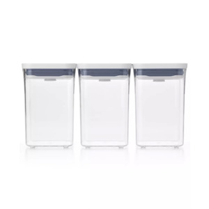Oxo: 3-Pc Pop Storage Container Set $23.10, 5-Pc Pop Food Storage Container Set $38.50 & More + Free Store Pickup at Macy's or F/S $25+