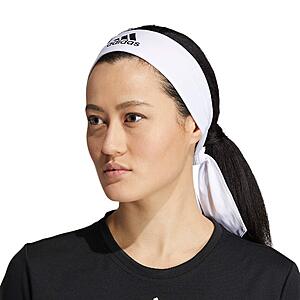 adidas Women's or Men's Alphaskin Tie Headband (White/Black) $5.40 + Free Shipping w/ Prime or on $35+