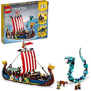 LEGO Sets: 1265-Pc Winnie The Pooh $75, 1192-Pc 3in1 Viking Ship & The Midgard Serpent $80+ Free Shipping