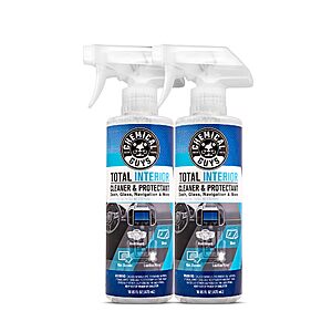2-Count 16-Oz Chemical Guys Total Car Interior Cleaner & Protectants $15