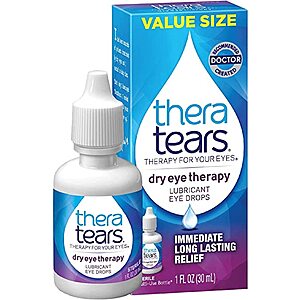1-Oz TheraTears Dry Eye Therapy Lubricant Eye Drops $9.42 w/ S&S + free shipping w/ Prime or on $35+