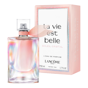 3.4-Oz Lancome La Vie Est Belle Soleil Cristal Eau de Parfum + Throw Blanket $75 + Free Shipping