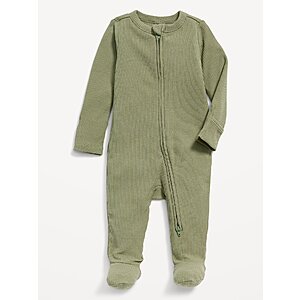 Old Navy Baby Boys' or Girls' 2-Way-Zip Sleep & Play One-Piece Pajamas (Limited Sizes) $5 + Free Store Pickup at Old Navy or F/S $50+