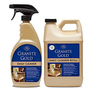 Granite Gold Daily Cleaner Value Pack: 24-Oz Spray + 64-Oz Refill $13 + Free Shipping w/ Prime or on $35+