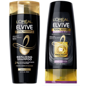 12.6-Oz L'Oreal Paris Elvive Shampoo or Conditioner (Various) 2 for $2.70 ($1.35 Each) + Free Store Pickup $10+