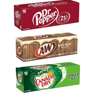YMMV: 12-Count 12-Oz Soda (Dr. Pepper, 7UP, Sunkist & More) 3 for $9.88 ($0.28/Can) + Free Store Pickup at Walgreens