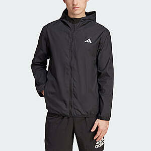 adidas Men's Run It Jacket (Black) $21 + Free Shipping
