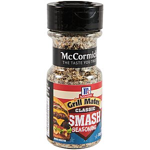 2.85-Oz McCormick Grill Mates Classic Smash Seasoning $1.87 w/ S&S + Free Shipping w/ Prime or on $35+