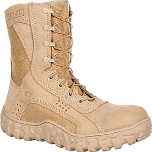 ROCKY S2V TACTICAL MILITARY BOOT Desert Tan - $70 w/code BEACH50 Free shipping