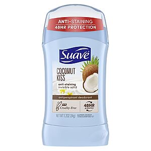 Walgreens - FREE Suave Deodorant (Coupon available on SELECT accounts)