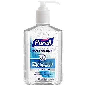 Purell Hand Sanitizer Pump 8oz - $1.99 at Walgreens + Free Pickup on Orders $10+