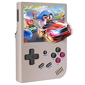 64GB ANBERNIC RG35XX Game Console (Grey or White Transparent) $44.59 + Free Shipping