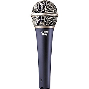 Electro-Voice Co9 Cobalt Premium Vocal Microphone w/ Stand Adapter & Carrying Case $40 + Free Shipping