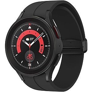 Samsung Galaxy Watch5 Pro 45mm GPS Smartwatch (Refurbished, Excellent) $129 & More + Free Shipping