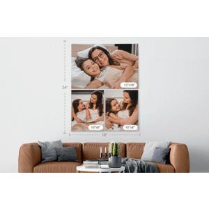 2-Pack of 3-Panel Canvas Wall Displays $30 + Free Shipping