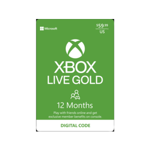 1-Year Xbox Live Gold Code for $49.49 at Newegg
