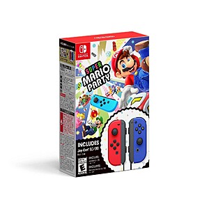 YMMV: Super Mario Party + Red & Blue Joy-Con Bundle for $80 with Circle offer