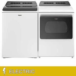 Costco Members: Whirlpool 4.8 cu. ft. Smart Washer + 7.4 cu. ft. Dryer $1000 + Free S&H (select locations)